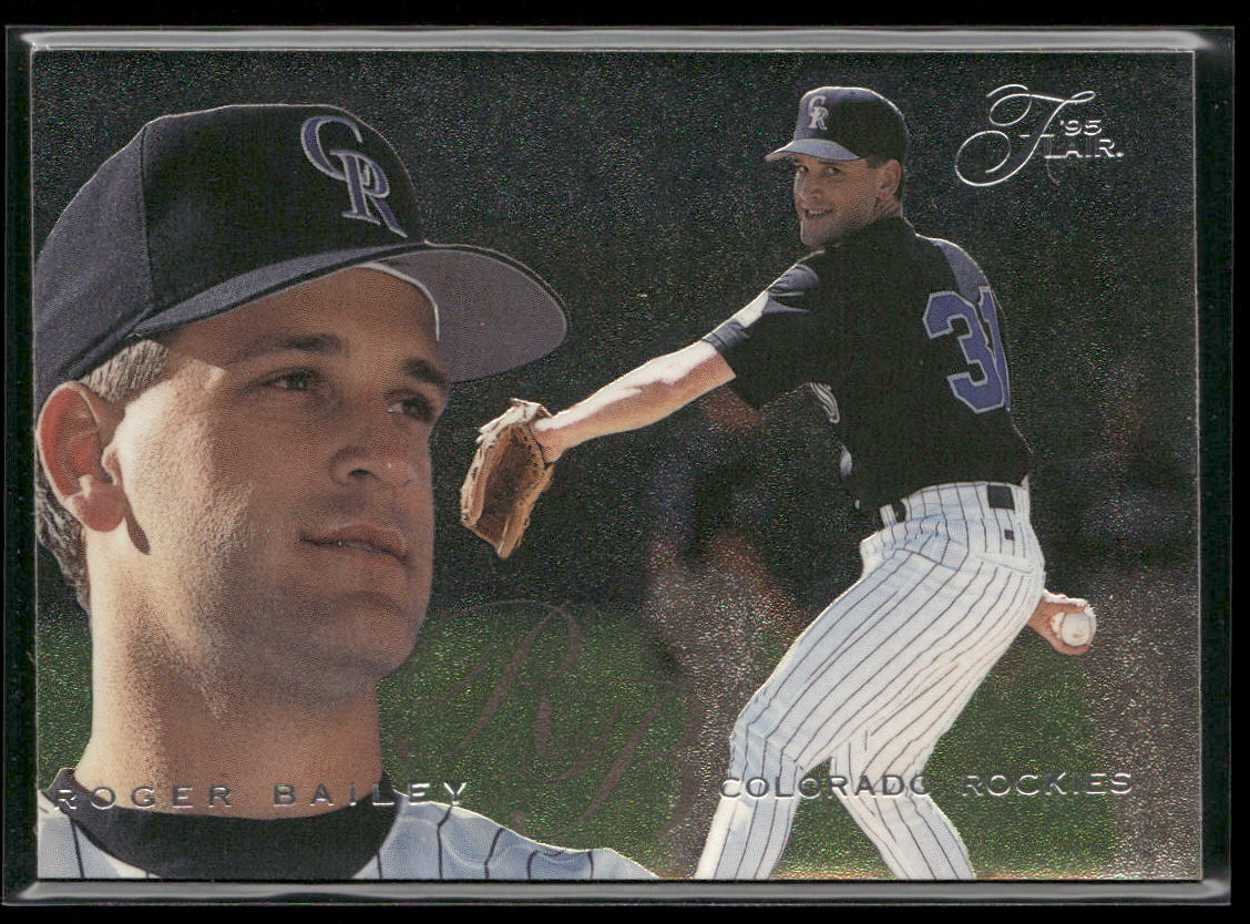 Roger Bailey 1995 Flair #342 Colorado Rockies