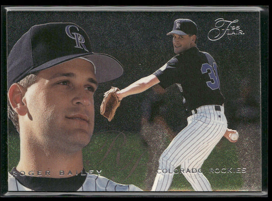 Roger Bailey 1995 Flair #342 Colorado Rockies