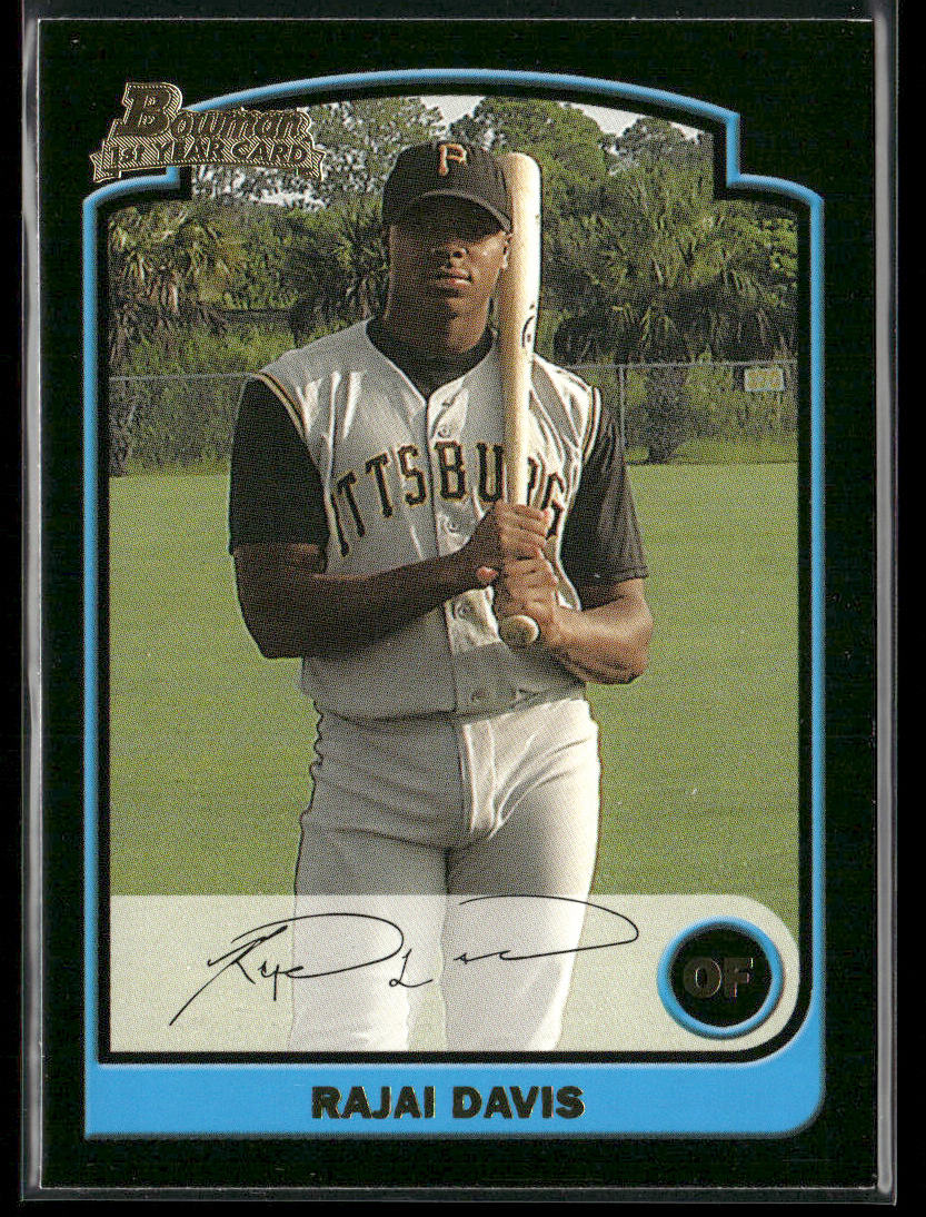 Rajai Davis 2003 Bowman #294 RC Pittsburgh Pirates