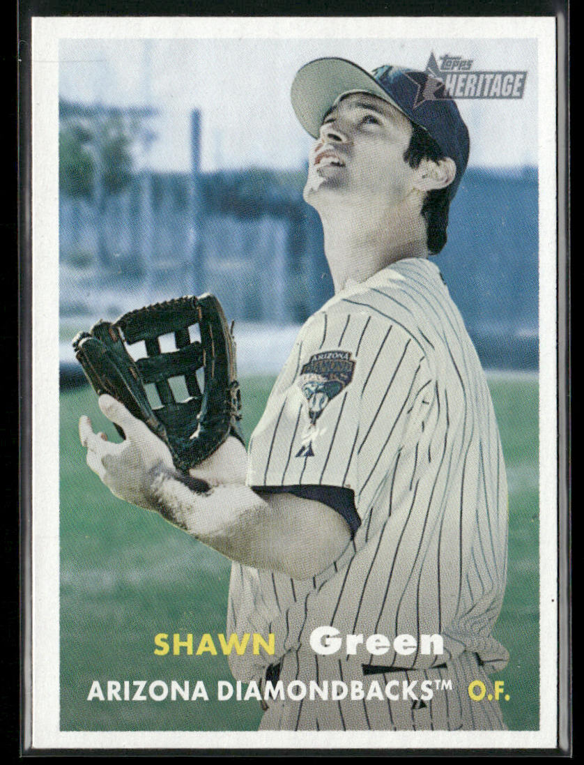 Shawn Green 2006 Topps Heritage #130 Arizona Diamondbacks