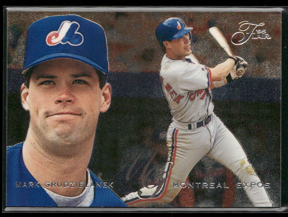 Mark Grudzielanek 1995 Flair #376 RC Montreal Expos