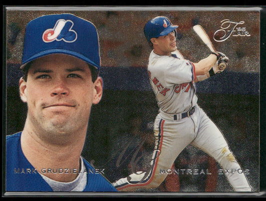 Mark Grudzielanek 1995 Flair #376 RC Montreal Expos