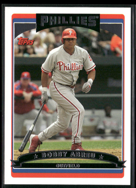 Bobby Abreu 2006 Topps #20 Philadelphia Phillies front