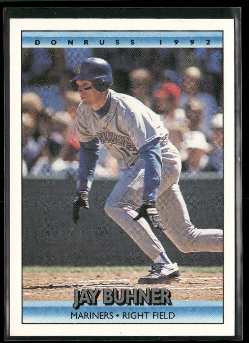 Jay Buhner 1992 Donruss #61b Seattle Mariners front