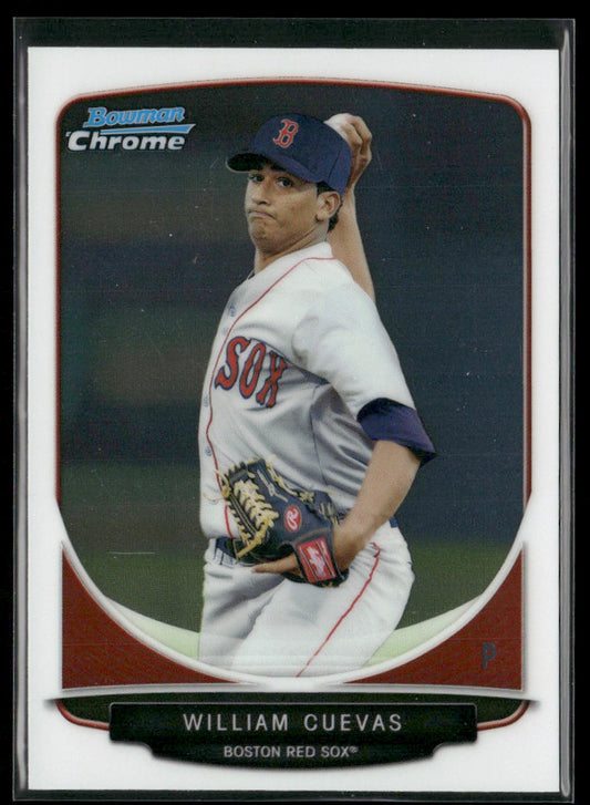 William Cuevas 2013 Bowman Chrome Prospects #BCP59 Boston Red Sox