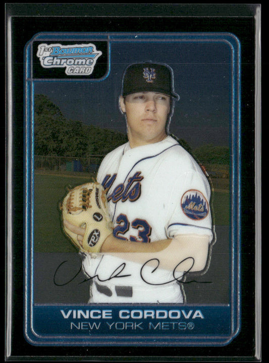 Vince Cordova 2006 Bowman Chrome Prospects #BC59 New York Mets