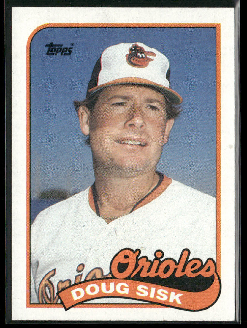 Doug Sisk 1989 Topps #13 Baltimore Orioles front