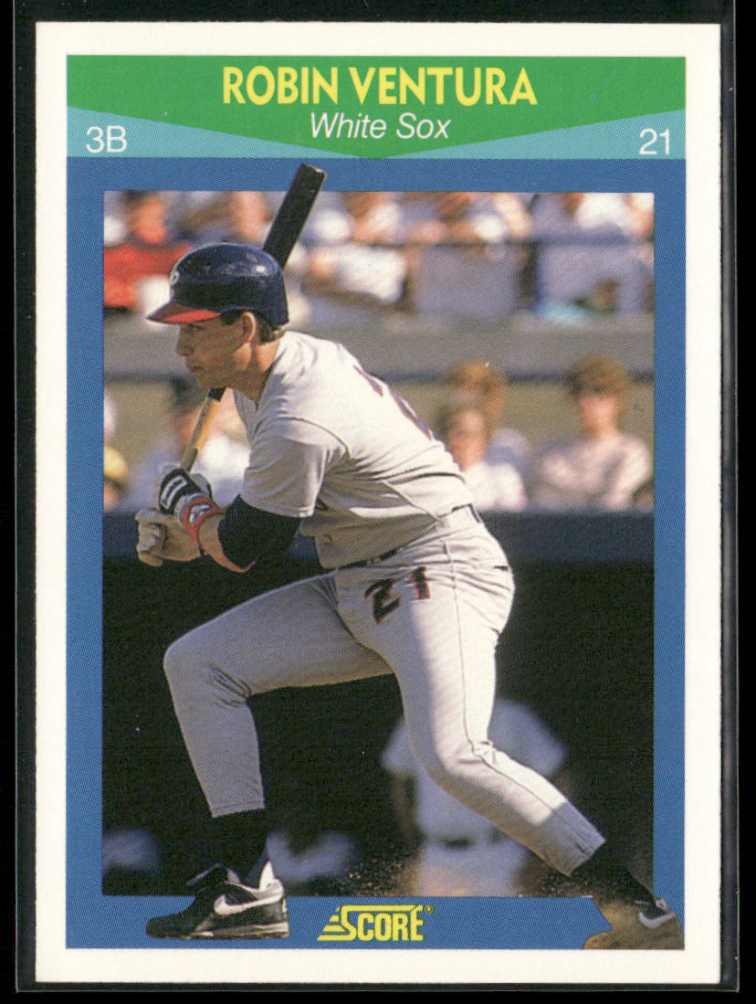 Robin Ventura 1990 Score 100 Rising Stars #96 Chicago White Sox front