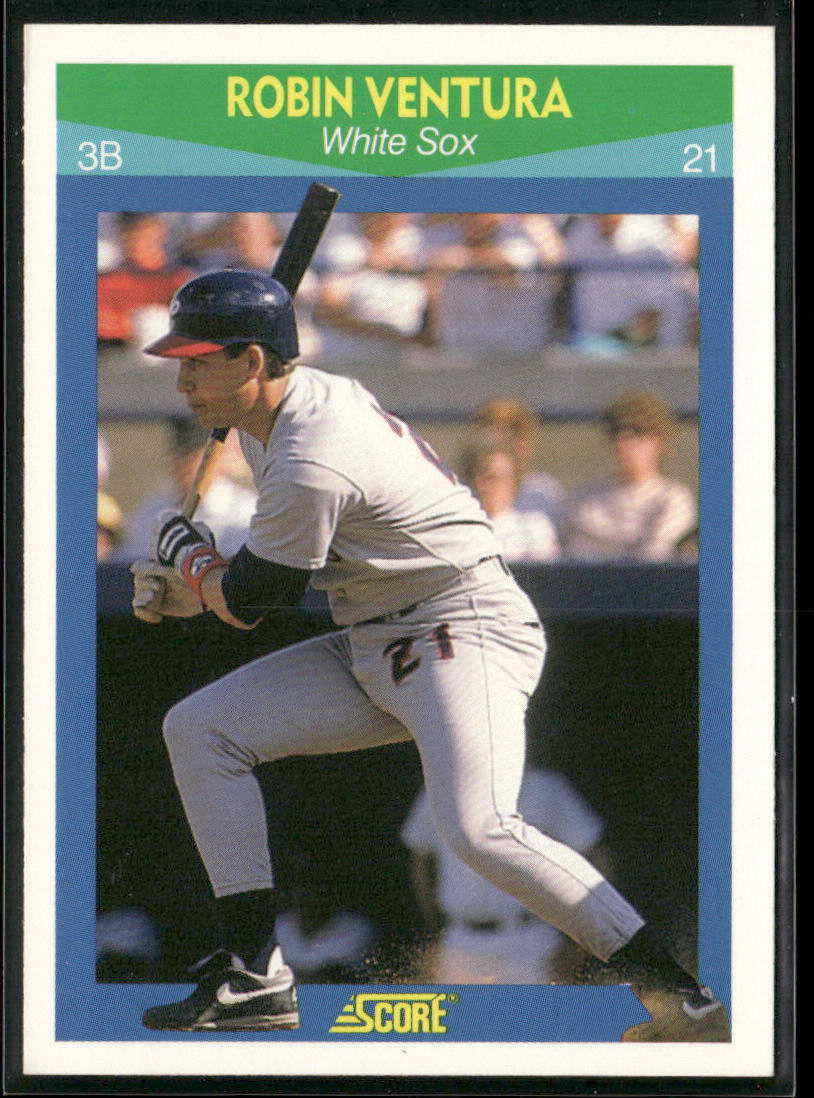 Robin Ventura 1990 Score 100 Rising Stars #96 Chicago White Sox front