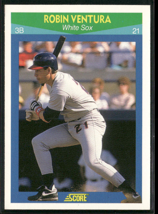 Robin Ventura 1990 Score 100 Rising Stars #96 Chicago White Sox front