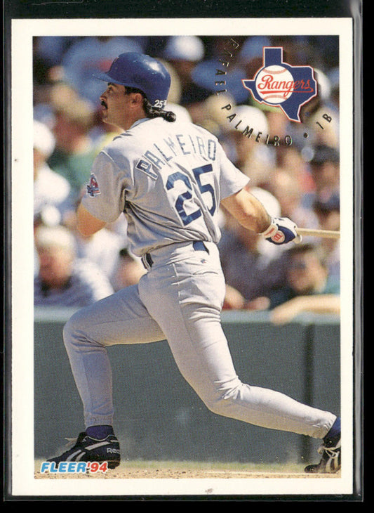 Rafael Palmeiro 1994 Fleer #313 Texas Rangers
