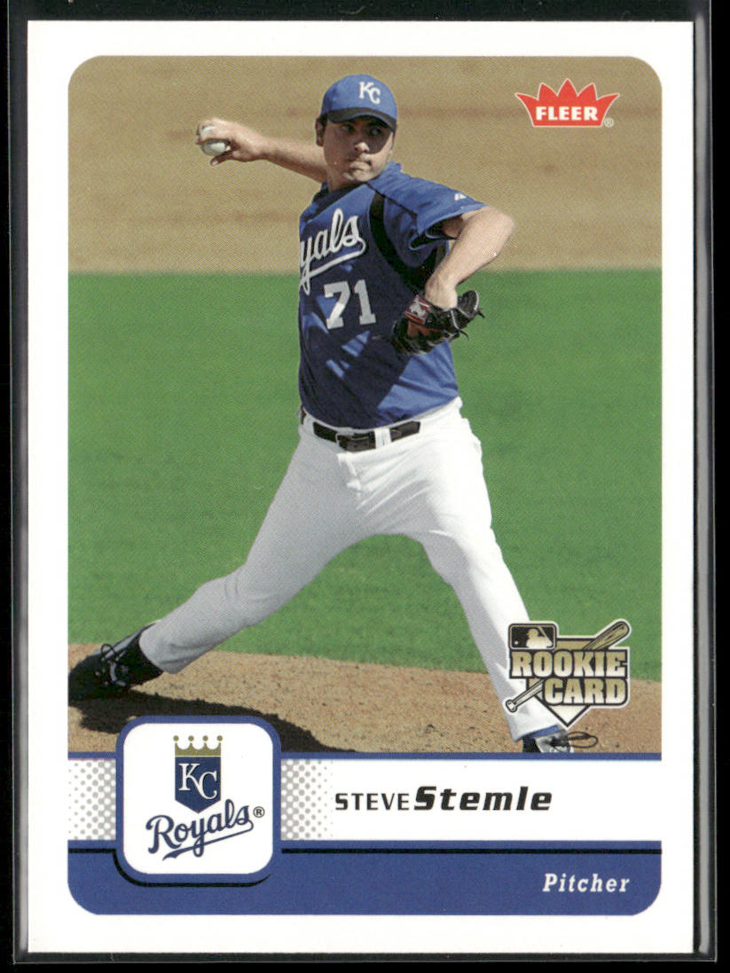 Steve Stemle 2006 Fleer #339 RC Kansas City Royals