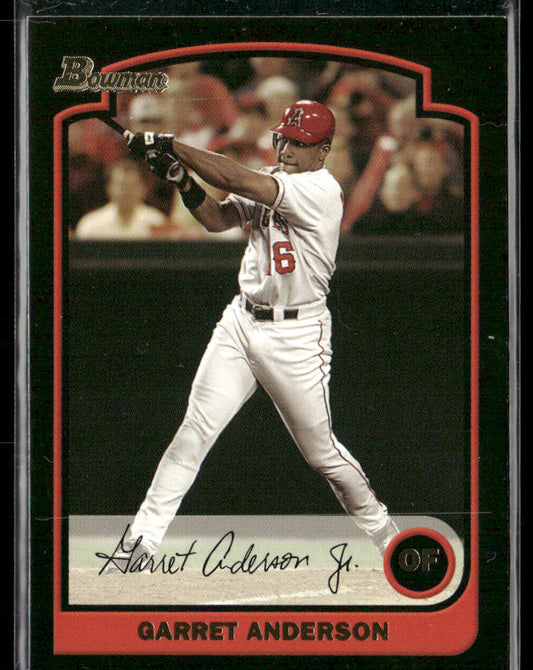 Garret Anderson 2003 Bowman Gold #1 Anaheim Angels