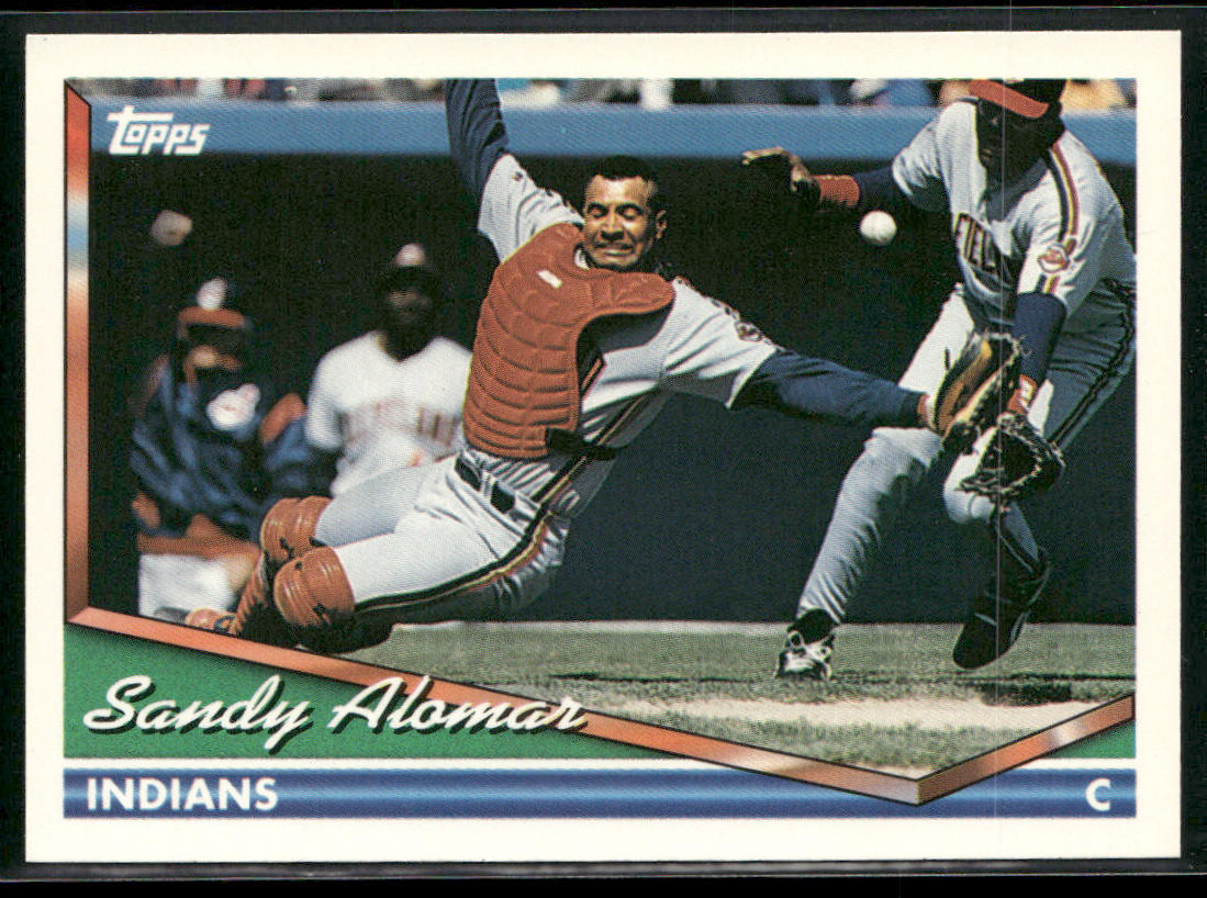 Sandy Alomar 1994 Topps #273 Cleveland Indians