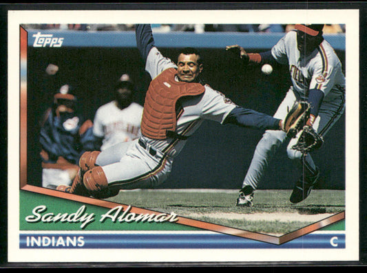 Sandy Alomar 1994 Topps #273 Cleveland Indians