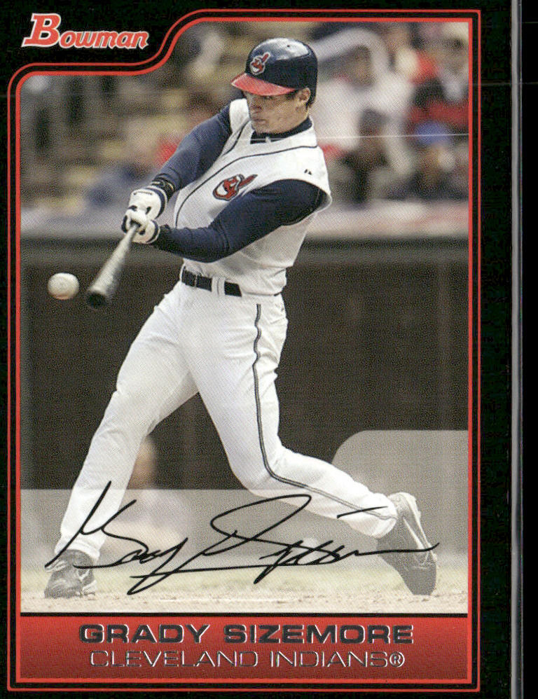 Grady Sizemore 2006 Bowman #52 Cleveland Indians