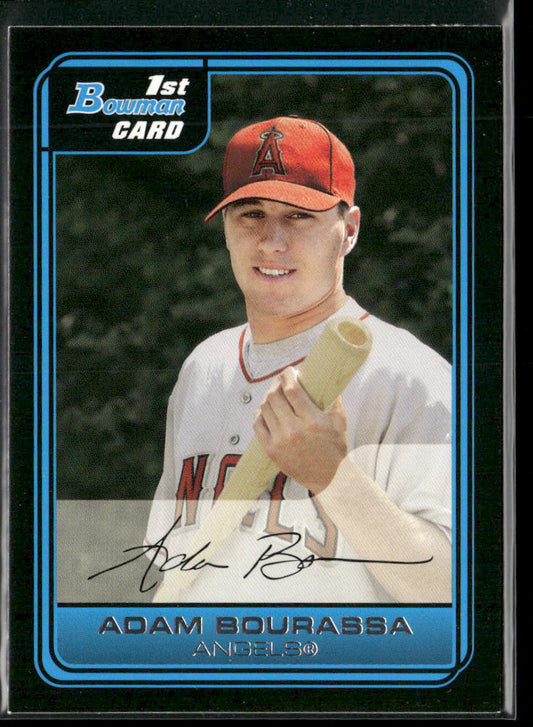 Adam Bourassa 2006 Bowman Prospects #B81 Los Angeles Angels