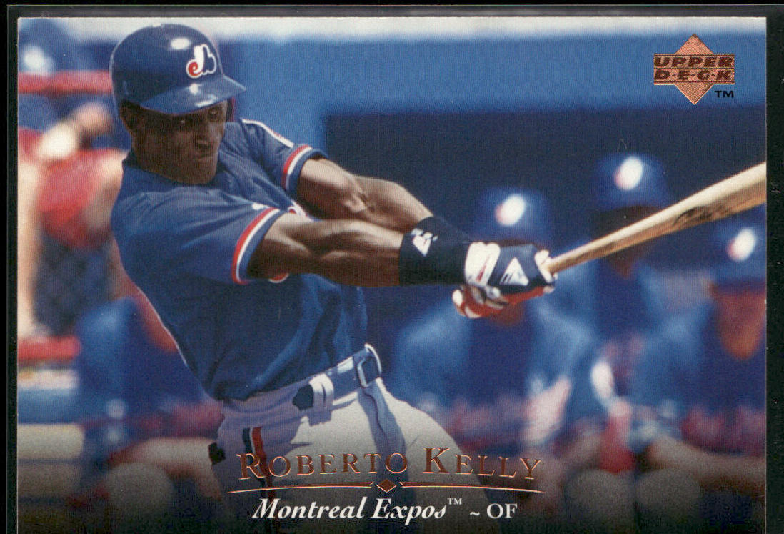 Roberto Kelly 1995 Upper Deck #326 Montreal Expos