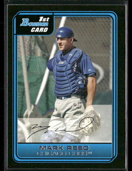 Mark Reed 2006 Bowman Prospects #B86 Chicago Cubs