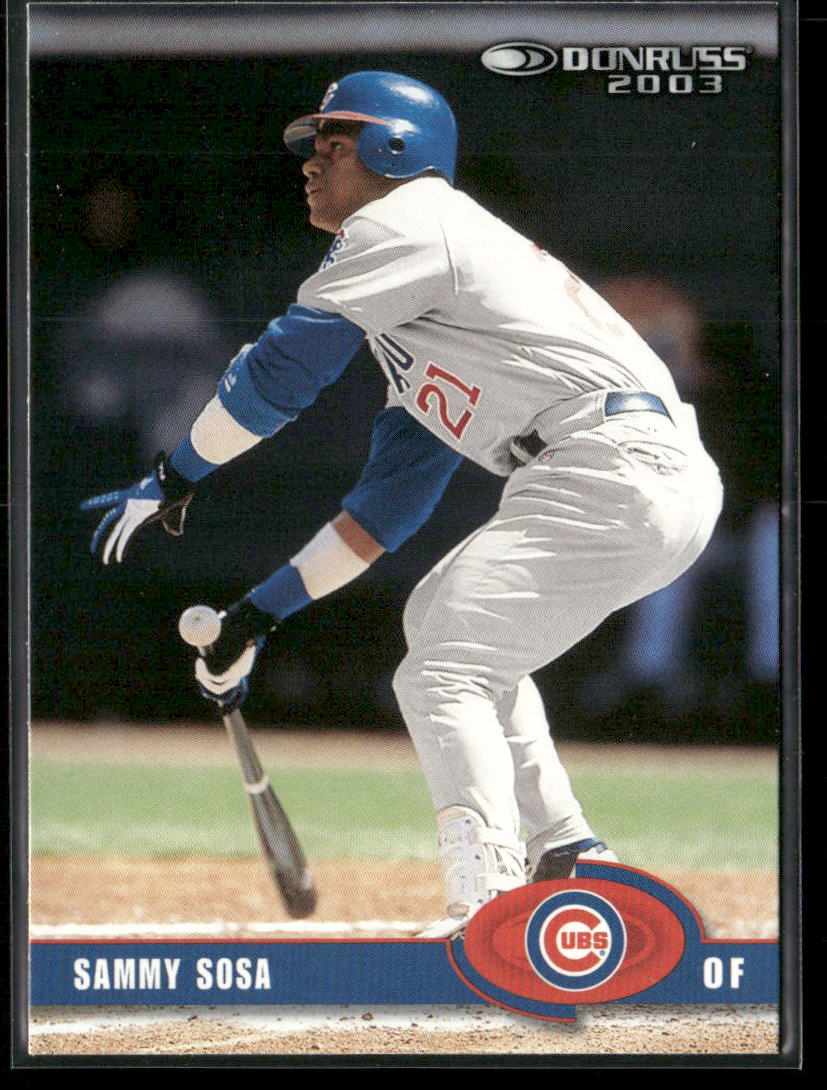 Sammy Sosa 2003 Donruss #250 Chicago Cubs