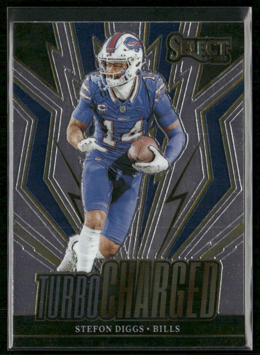 Stefon Diggs 2023 Panini Select Turbocharged #TUR-SDI Buffalo Bills front