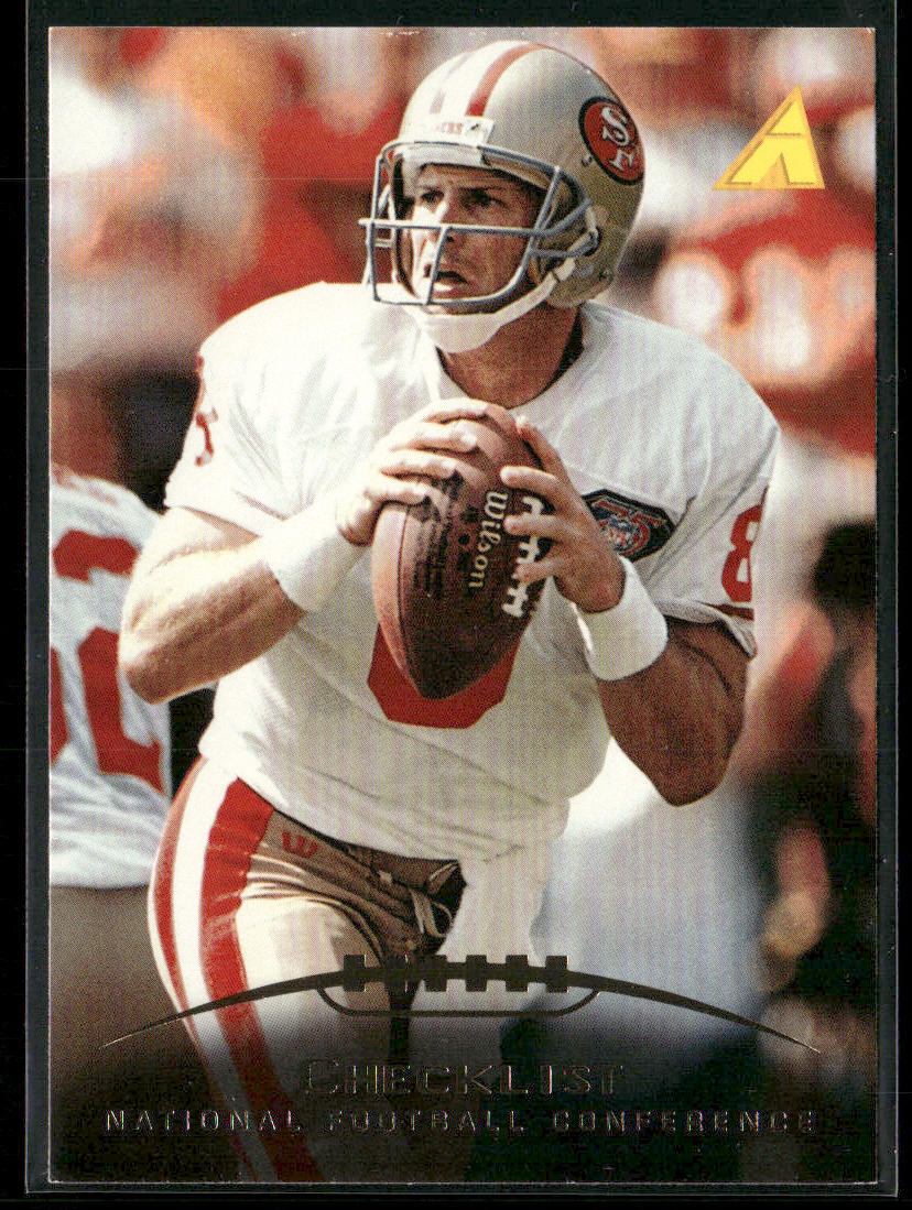 NFC Checklist 1995 Pinnacle #248 front