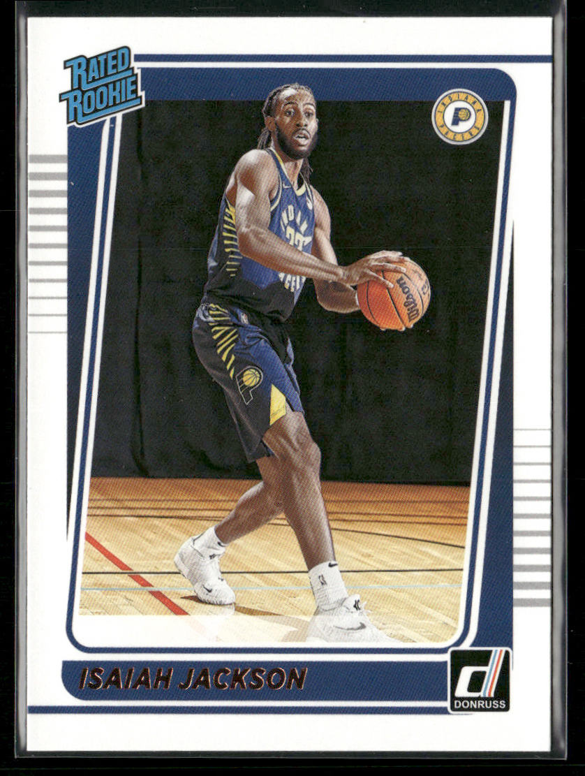 Isaiah Jackson 2021-22 Donruss #217 RC Indiana Pacers