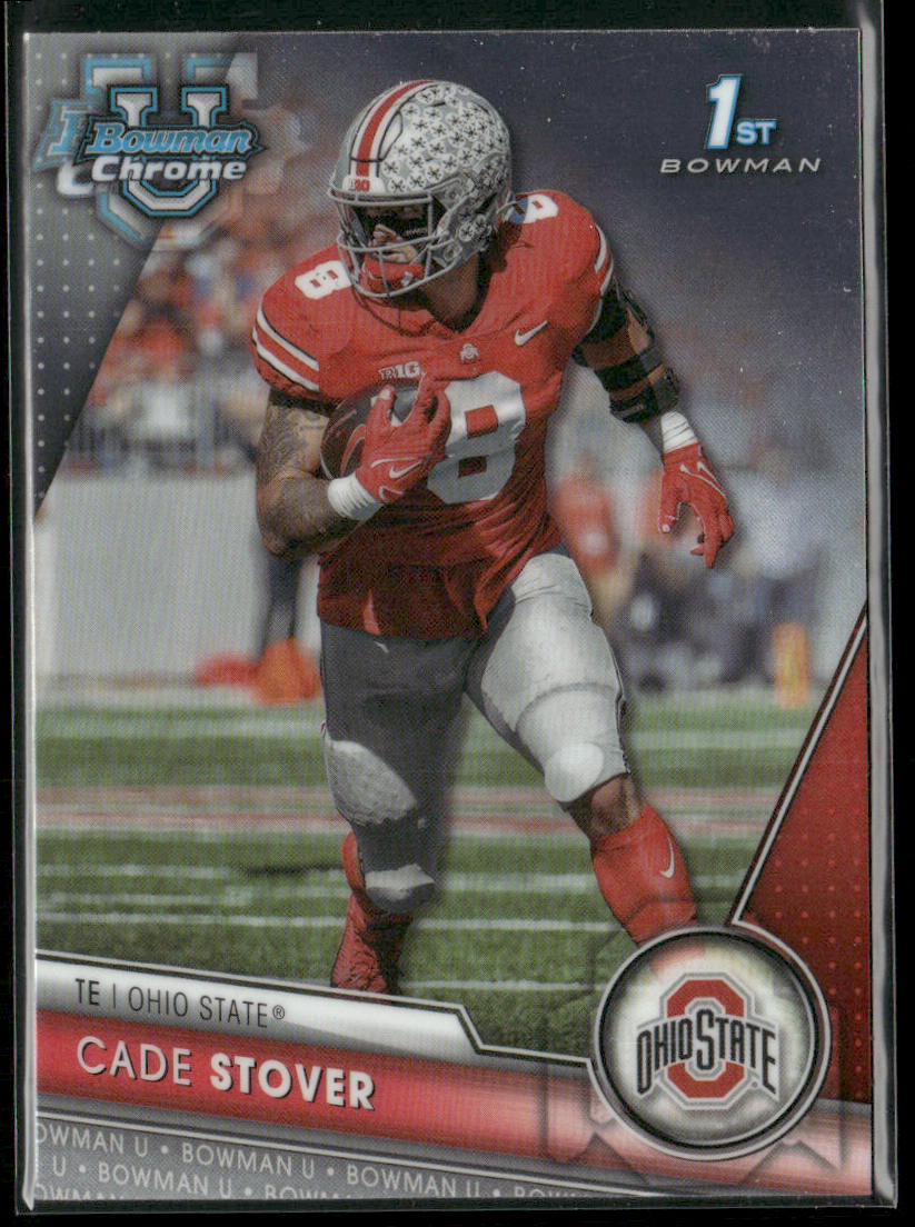 Cade Stover 2023 Bowman University Chrome #167 Ohio State Buckeyes