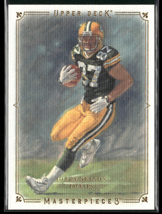 Jordy Nelson 2008 Upper Deck Masterpieces #51 RC Green Bay Packers
