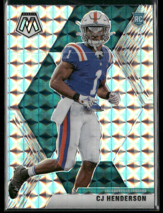 CJ Henderson 2020 Panini Mosaic Prizm #246 RC Jacksonville Jaguars