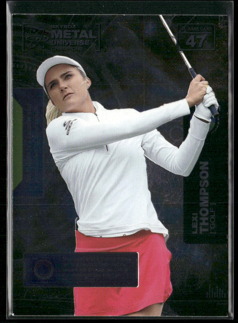 Lexi Thompson 2021 SkyBox Metal Universe Champions #47