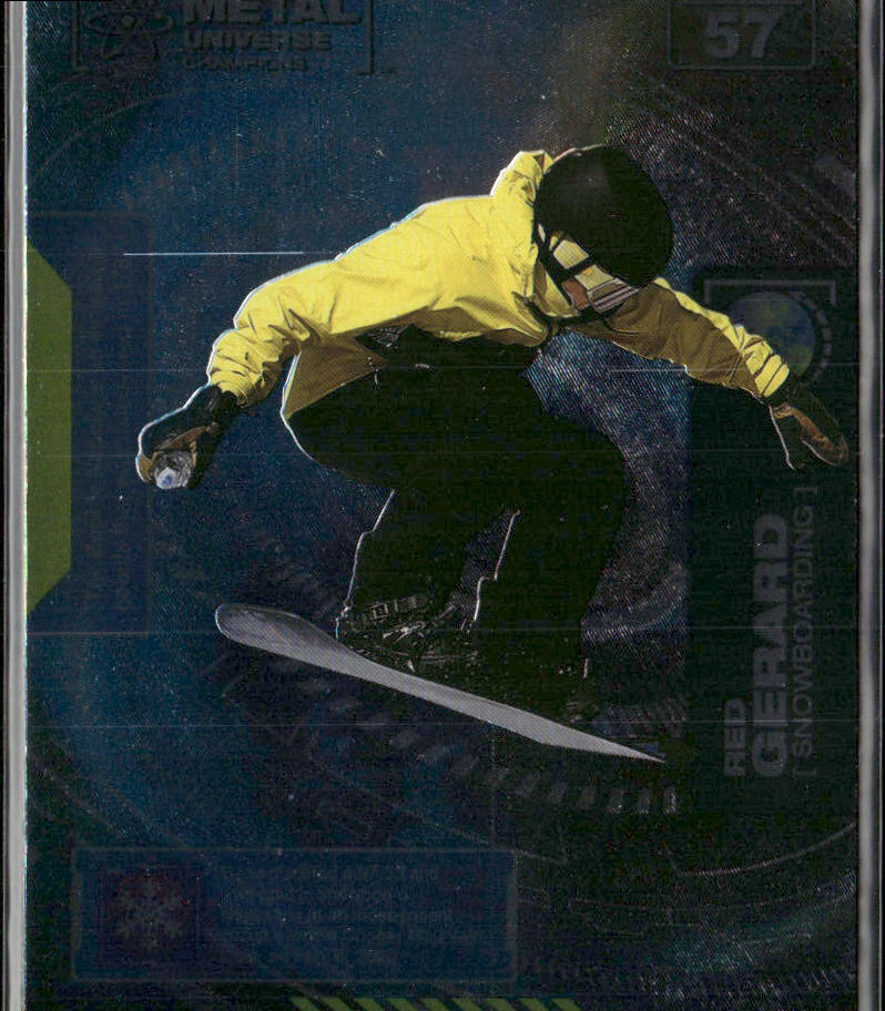 Red Gerard 2021 SkyBox Metal Universe Champions #57 front