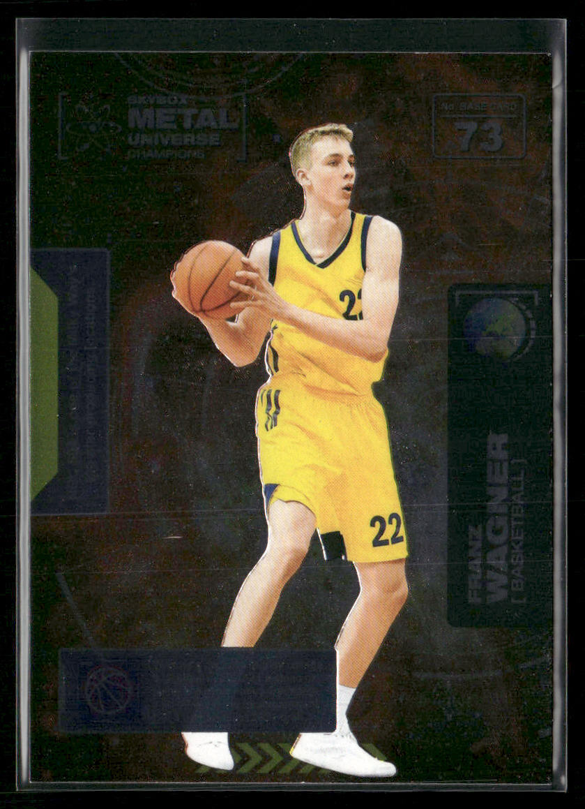 Franz Wagner 2021 SkyBox Metal Universe Champions #73 front
