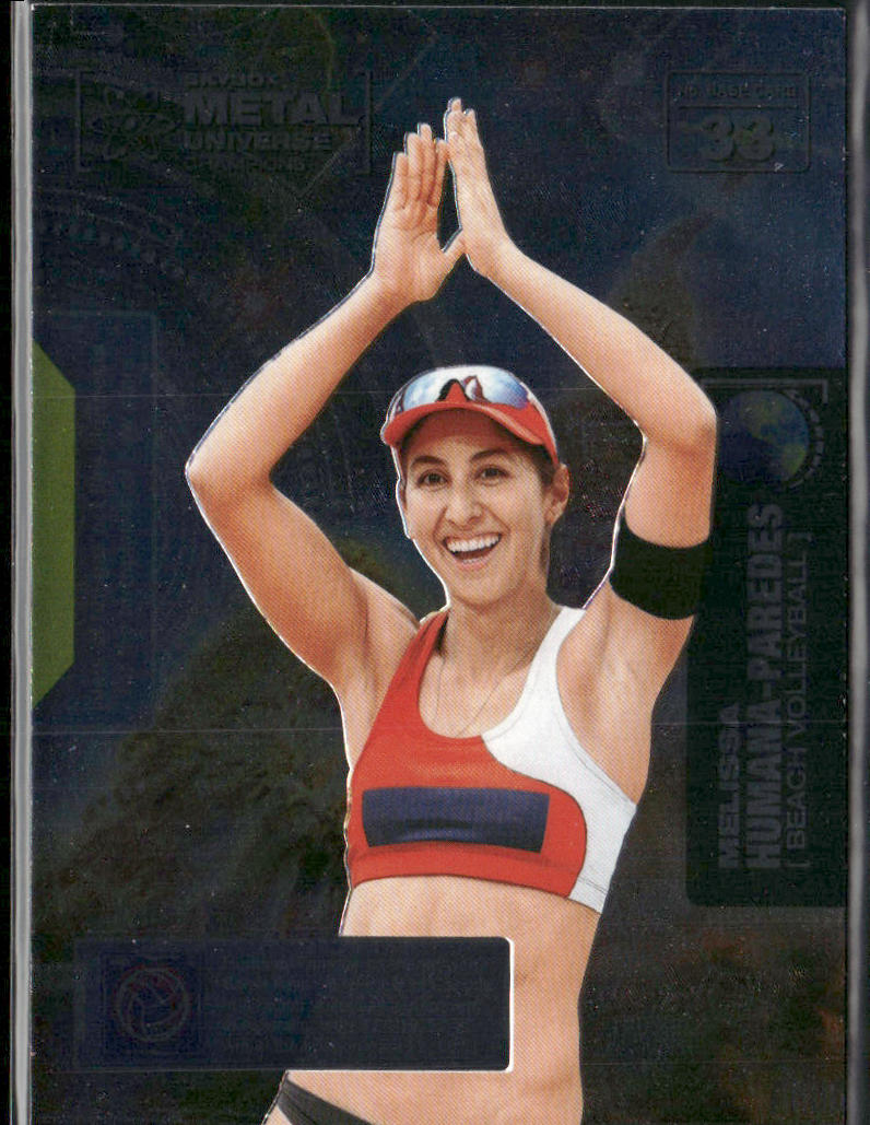 Melissa Humana-Paredes 2021 SkyBox Metal Universe Champions #33 front