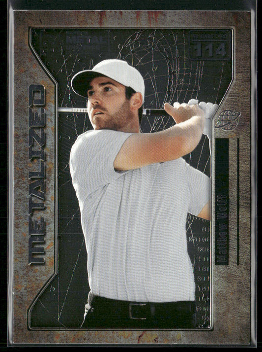Matthew Wolff 2021 SkyBox Metal Universe Champions #114