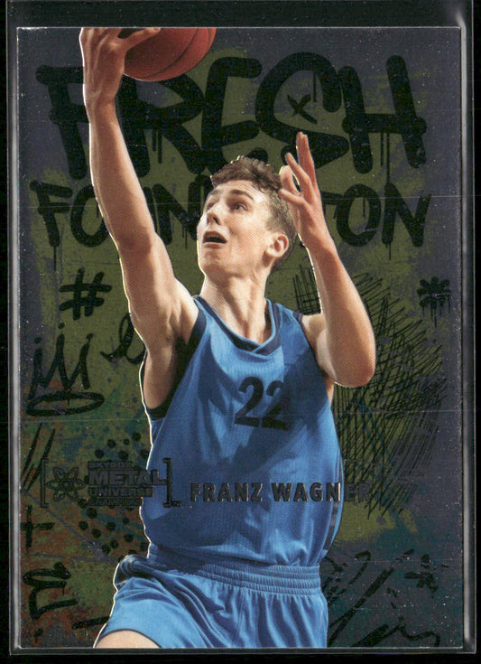 Franz Wagner 2021 SkyBox Metal Universe Champions Fresh Foundation #FF9