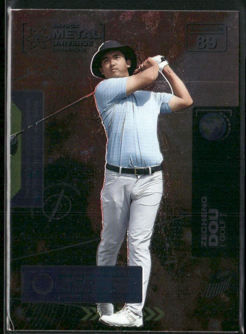 Zecheng Dou 2021 SkyBox Metal Universe Champions #89