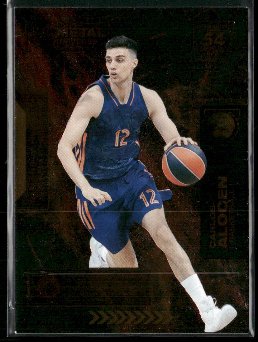 Carlos Alocen 2021 SkyBox Metal Universe Champions #54 front