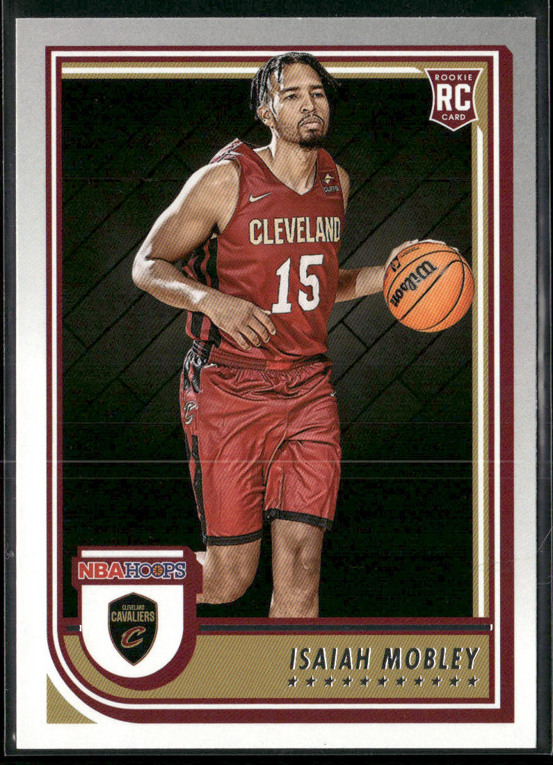 Isaiah Mobley 2022-23 Hoops #268 RC Cleveland Cavaliers