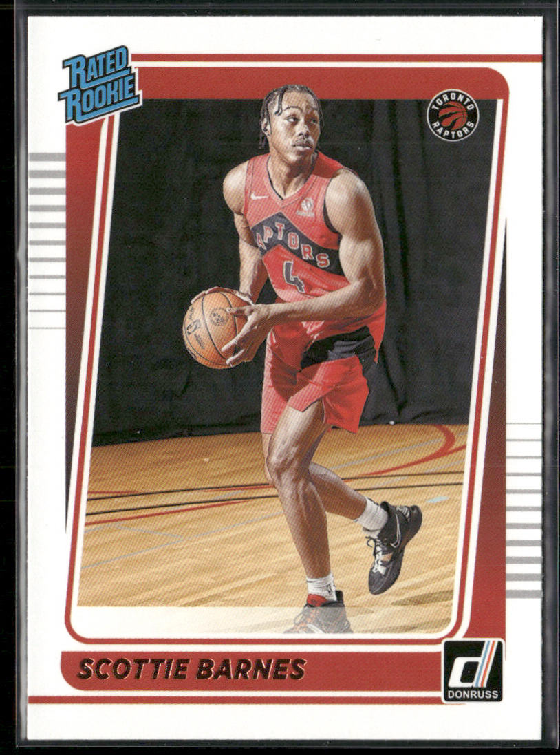 Scottie Barnes 2021-22 Donruss #236 RC Toronto Raptors