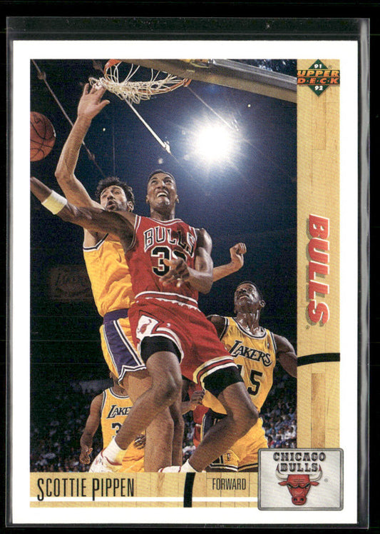 Scottie Pippen 1991-92 Upper Deck #125 Chicago Bulls front