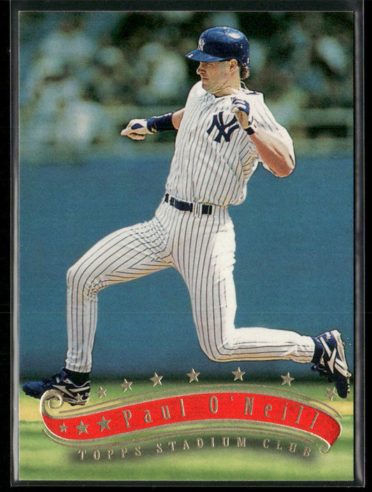 Paul O'Neill 1997 Stadium Club #32 New York Yankees