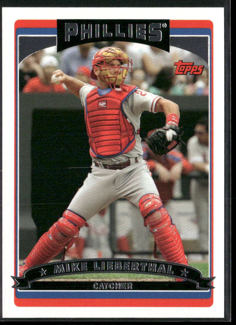 Mike Lieberthal 2006 Topps #33 Philadelphia Phillies front