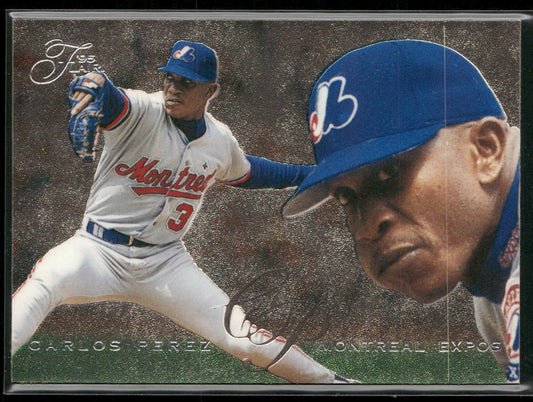 Carlos Perez 1995 Flair #377 RC Montreal Expos