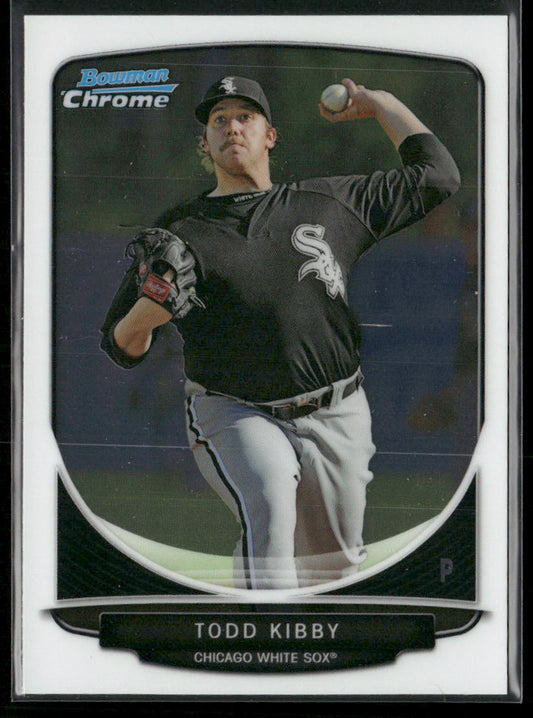 Todd Kibby 2013 Bowman Chrome Prospects #BCP55 Chicago White Sox
