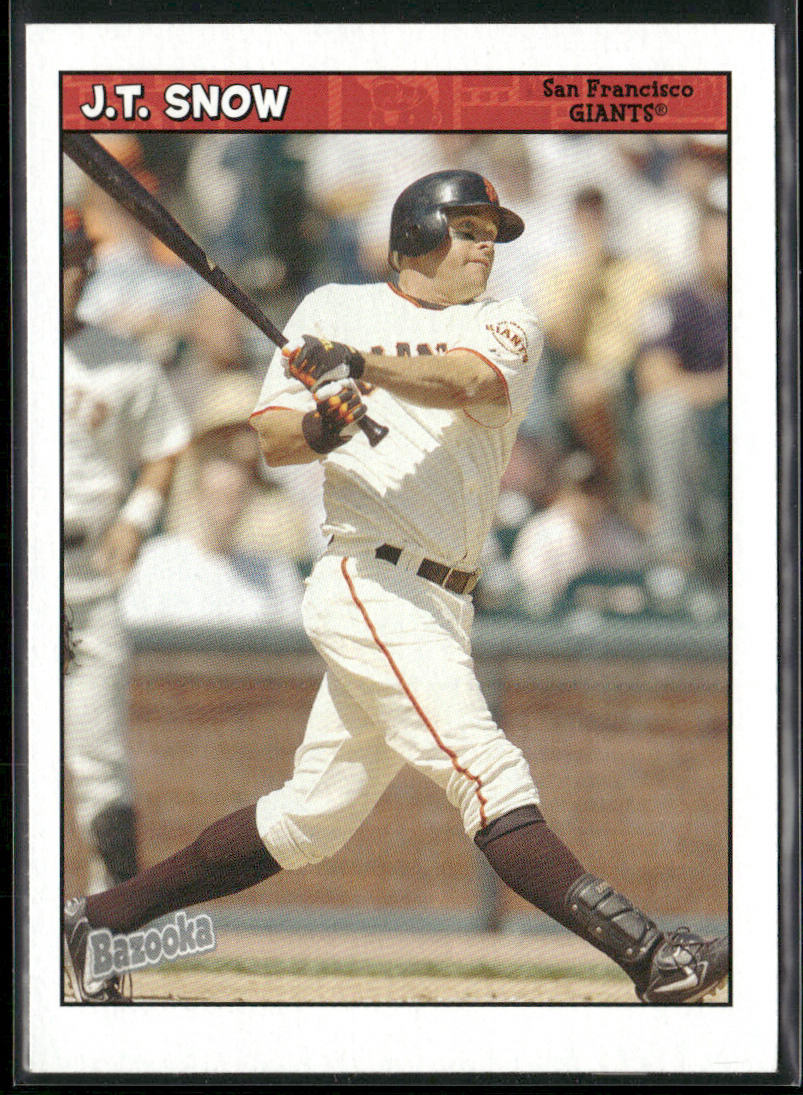 J.T. Snow 2006 Bazooka #145 San Francisco Giants front