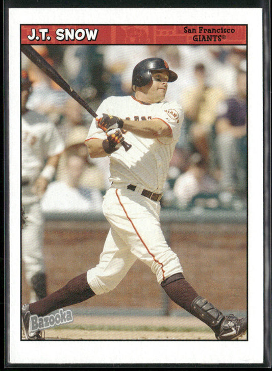 J.T. Snow 2006 Bazooka #145 San Francisco Giants front