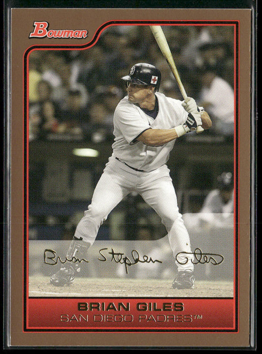 Brian Giles 2006 Bowman Gold #87 San Diego Padres