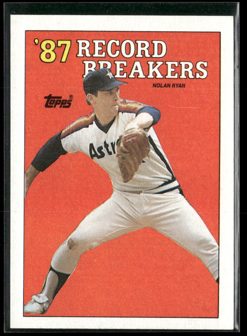 Nolan Ryan 1988 Topps #6 Houston Astros front