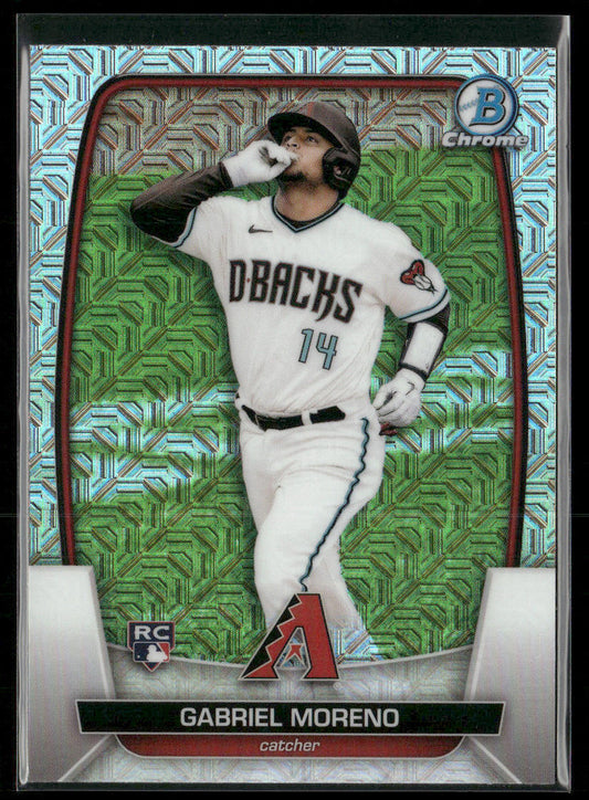 Gabriel Moreno 2023 Bowman Mojo Refractors #69 RC Arizona Diamondbacks